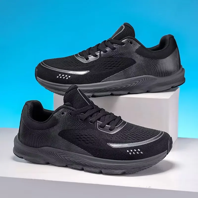 Popular Wide Last Breathable Men's and Women's Sports Shoes Loose, Comfortable and Lightweight Men's Running Shoes
