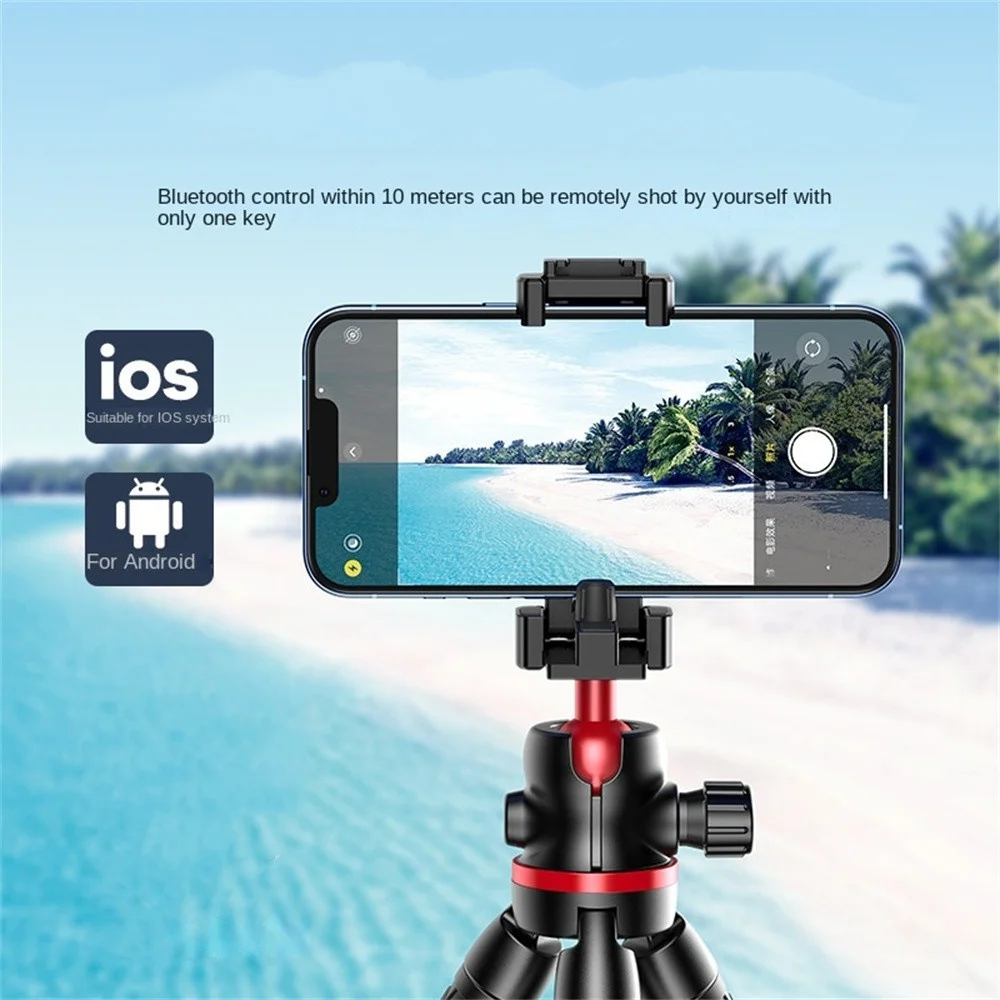 Roreta Octopus phone holder, wireless selfie stick, tripod camera, photography gimbal, outdoor live streaming phone holder
