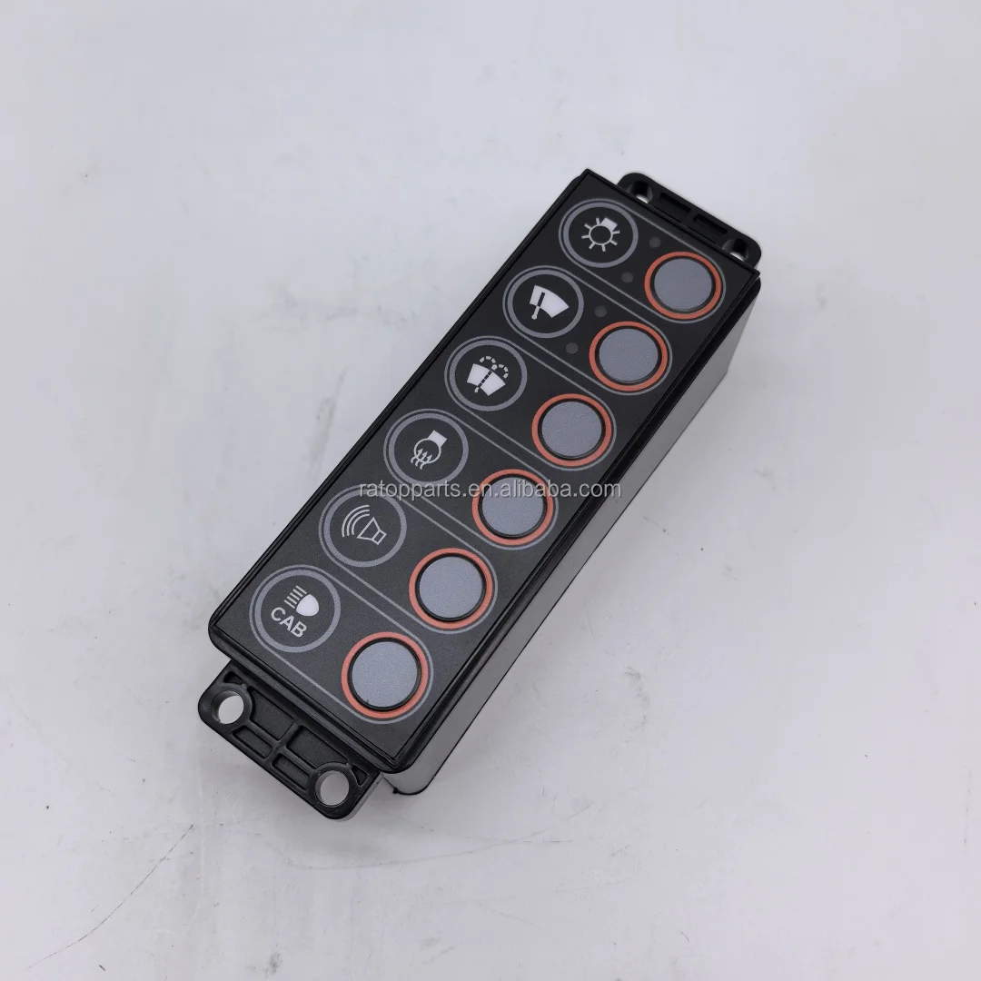 

High Quality 21Q6-30601 21M9-30401 Headlight Wiper Lamp Controller For R300-9 R215-9 R225LC-9 Excavator Parts