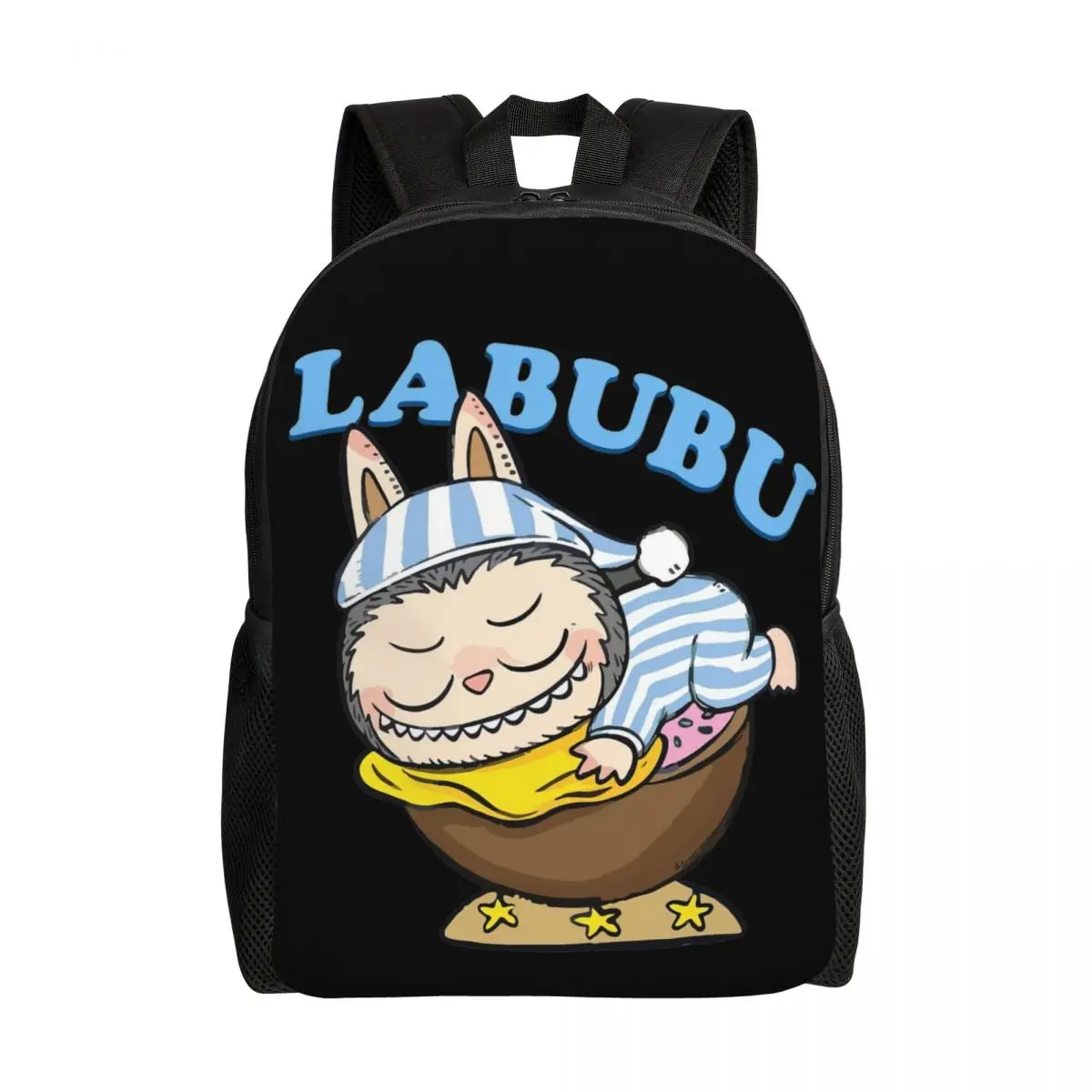 POP MART Labubu Sleep Cute Cartoon Popmart Zaino per bambini per bambini Ragazze Ragazzi Zaini Cartoon Bambino in età prescolare Bookbag