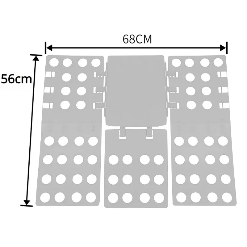 Plastic Clothes Folding Board Easy and Fast Laundry Shirt Folding Board Home Storage Tool for Kid Children Adults Clothes Folder