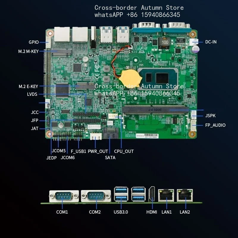 Fo r EP-4319 new Core 11th generation industrial digital vision all-in-one laptop main board