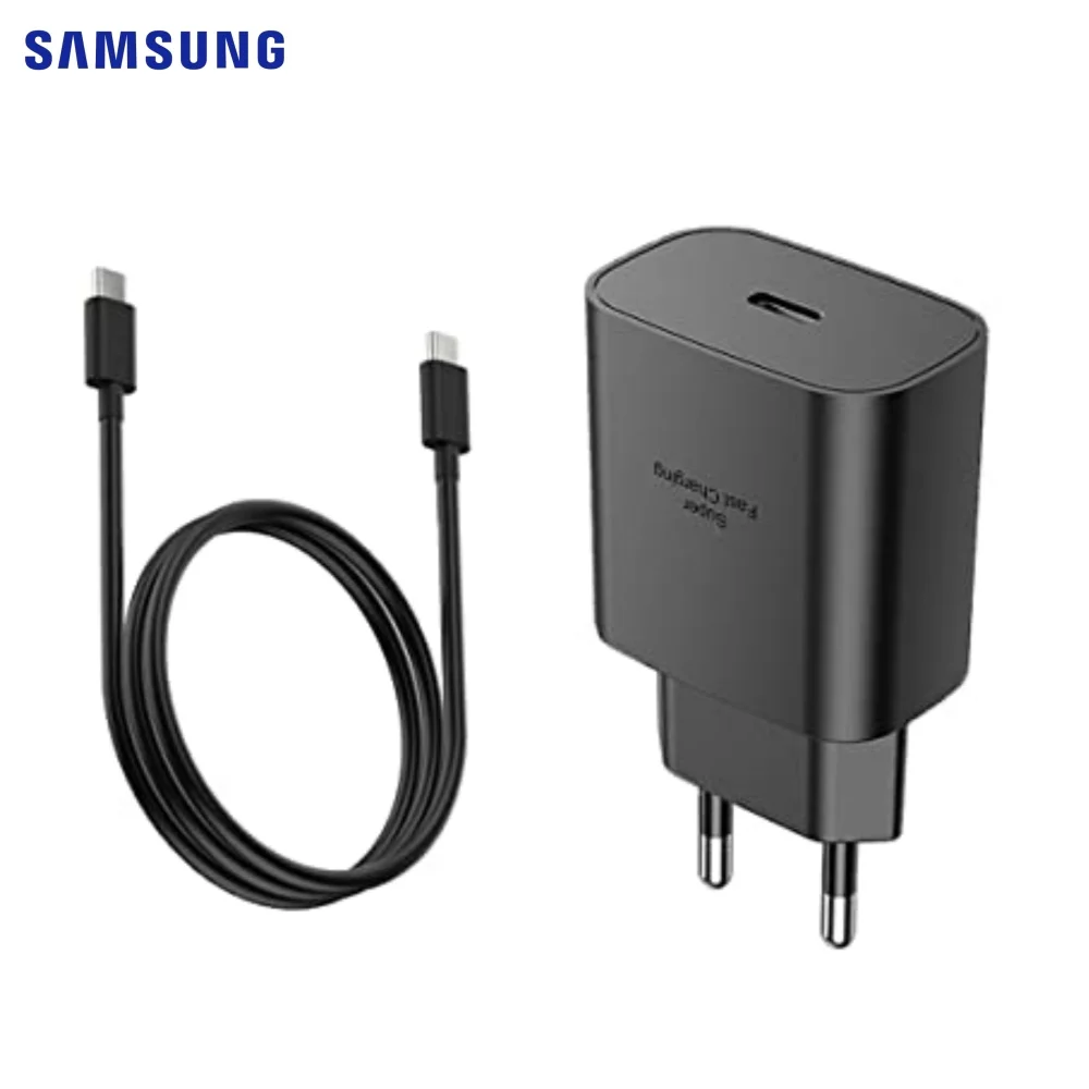 25W 5A 1M USB Type C PD Super Fast Wall Charger EU Travel Adapter Block For Samsung Galaxy S26 S25 S24 S23 Ultra Other Series