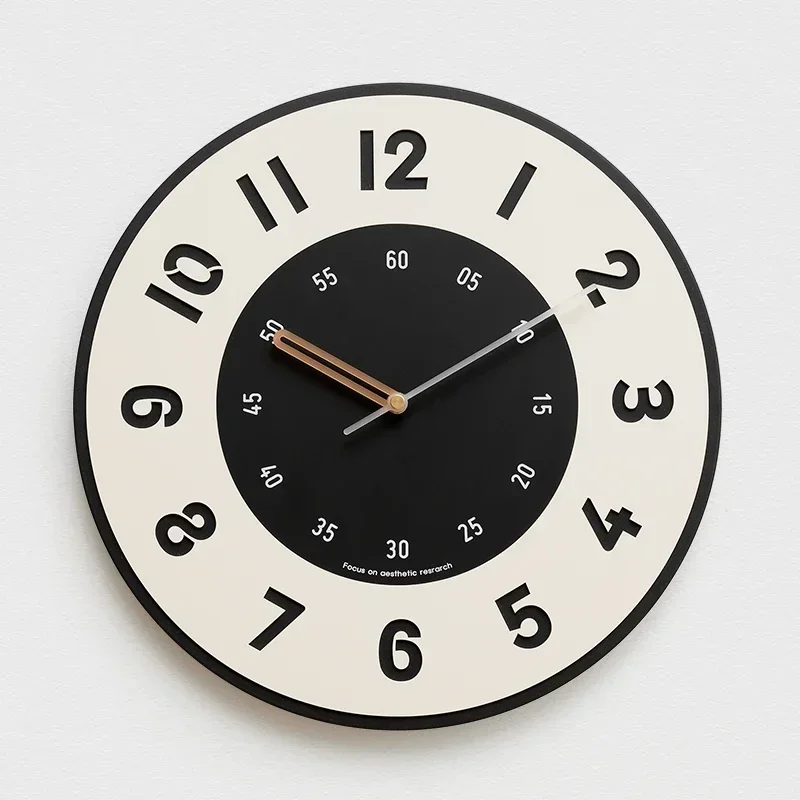 White Elegant Wall Clock Quartz Black Nordic Oval Wall Clock Time Silent Decoraciones Para El Hogar Home Accessories Decoration