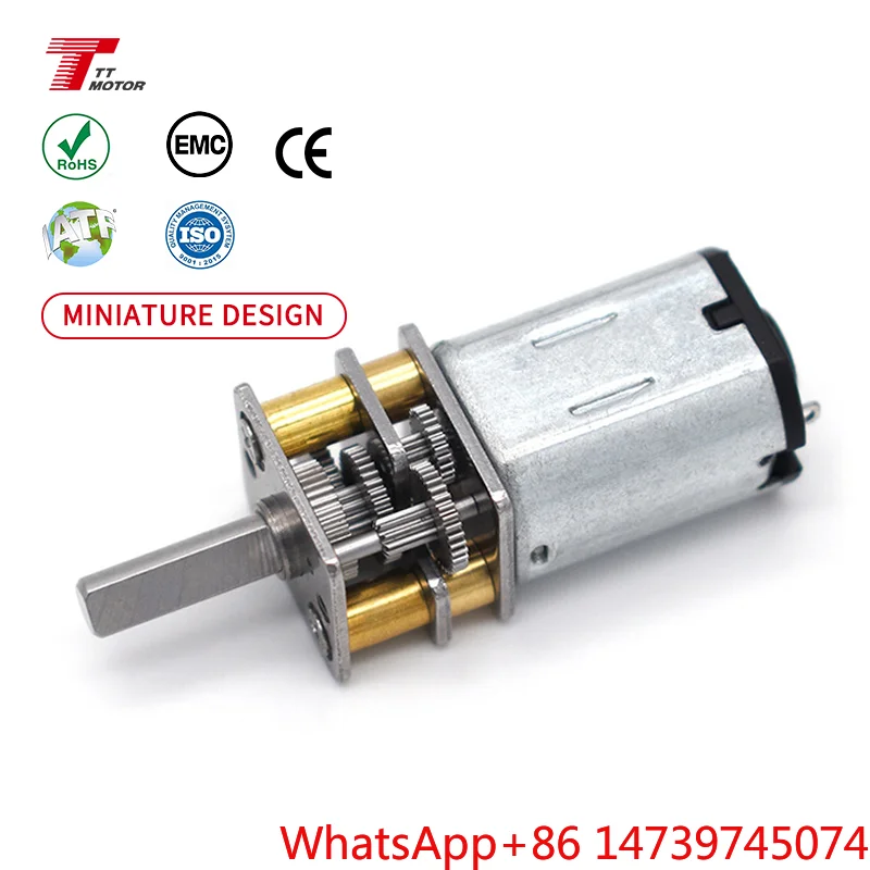 555 Planetary Gear Motor 12V 24V High Torque 30kg.cm N20 Mini Micro DC Gear MotorSupports Customization