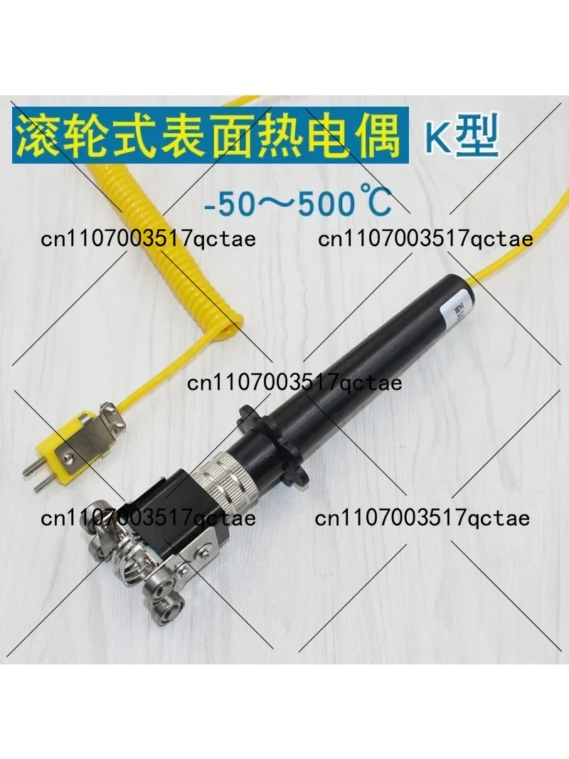 Wrnm-201 Roller Surface Thermocouple Roller Type Temperature Sensor Temperature Measuring Probe Rolling Sensor