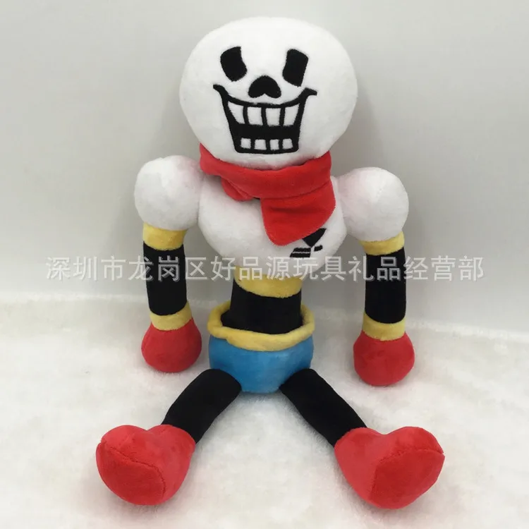 Undertale Plushies Game Plush Toy Sans Papyrus Alphys Stuffed Animal Soft Dolls Gifts Children Kid Birthday Halloween Christmas