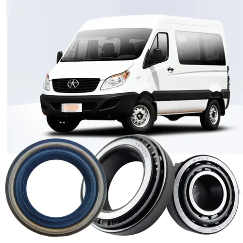 Imagen 1 del producto Compatible con rodamiento interior/exterior del cubo de la rueda delantera JAC Sunray M12610 YA7005 3103103 R001XZJ 3103104 R001XZJ