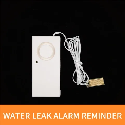 Home Alarm Water Leakage Alarm Detector 110dB Independent Water Leak Sensor Detection Flood Alert Overflow Security Alarm System