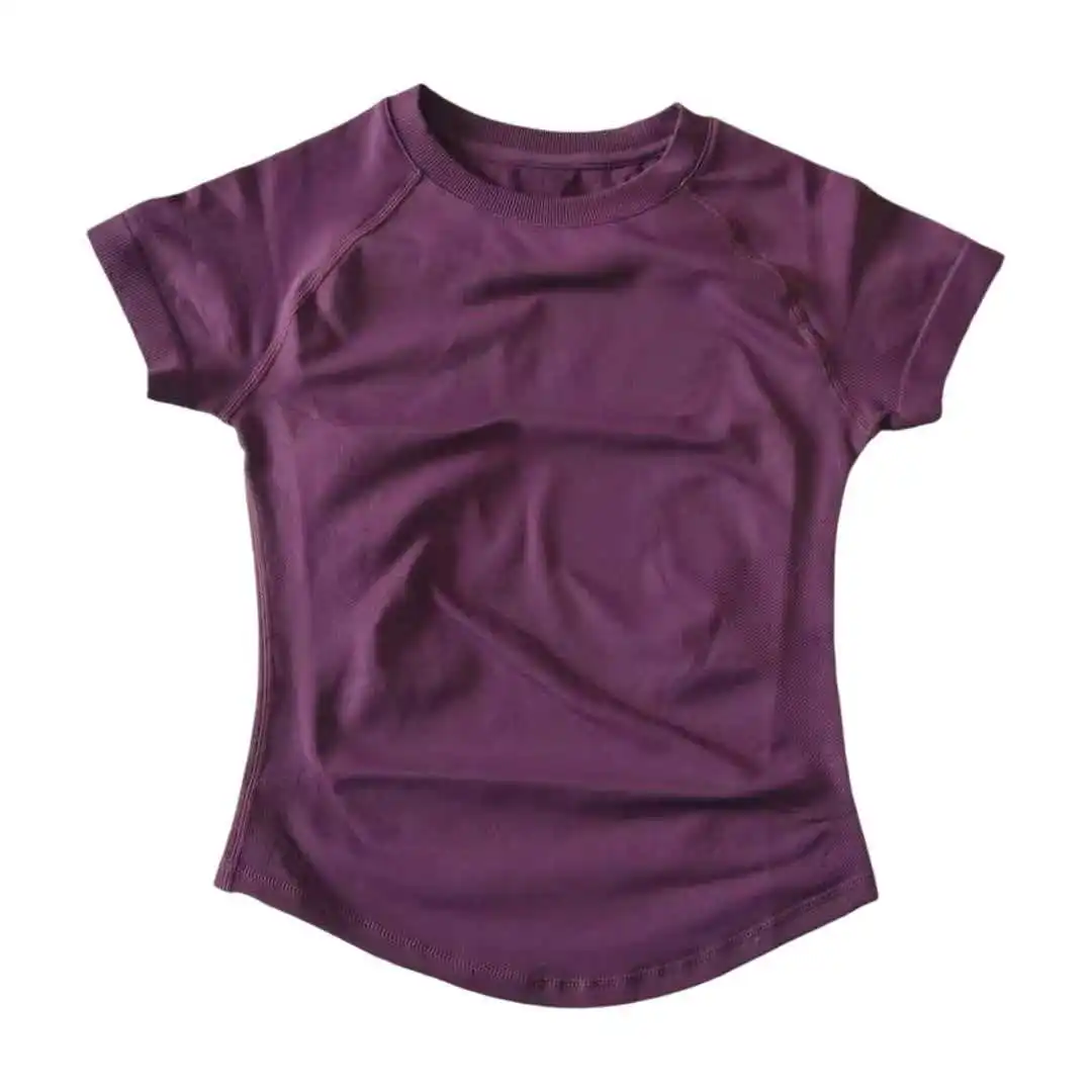 Women's 1DF-LO 1YNE-GO Sports Short-Sleeve Seamless Yoga Top High-Elastic Quick-Dry Fitness, Running, Pilates Activewear gallery 5