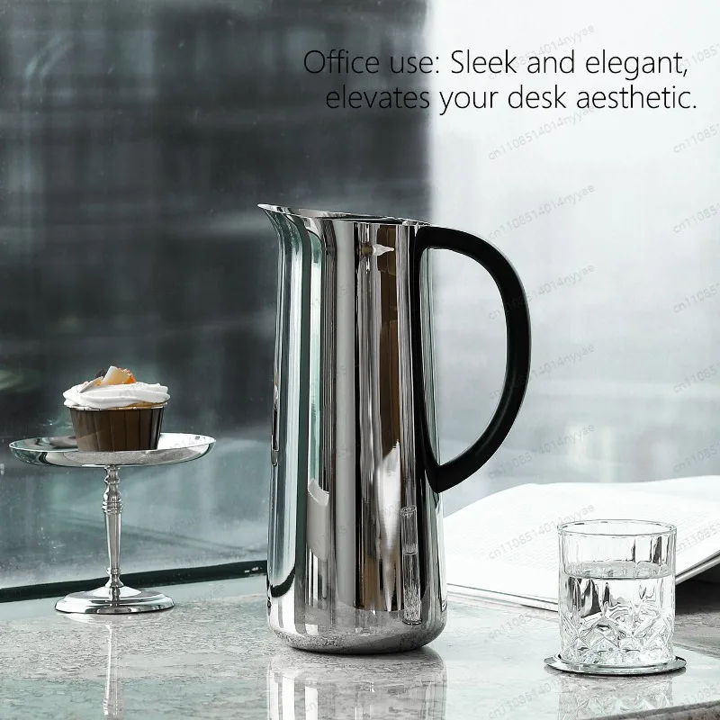 Family-Size Insulated Thermos 3.0L | 304 Stainless Steel Hot Water Dispenser, Leak-Proof & Easy-Pour, for Home, Office & Camping