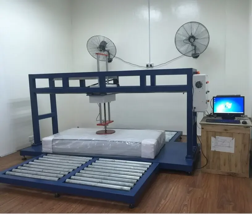 Máquina de prueba de suavidad de dureza de colchón digital