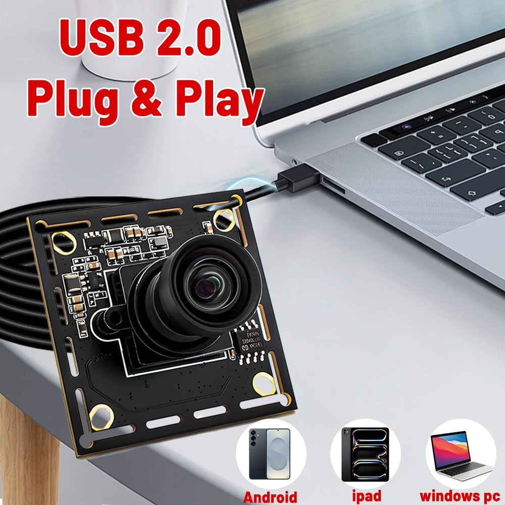 1080P 90FPS مصراع عالمي وحدة كاميرا بمنفذ USB 2.3MP 1/2.6 "مستشعر لوحة كاميرا صناعية التوصيل اللعب بدون تشويه عدسة M12 #5