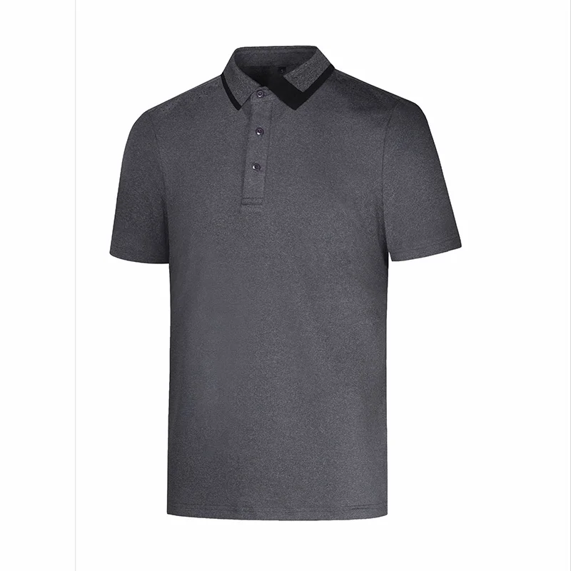 Men's Short Sleeve Golf T-Shirt, Summer Sports Golf Apparel, Training Shirt, Dry Fit Polo-Shirt, Outdoor Casual Sportswear