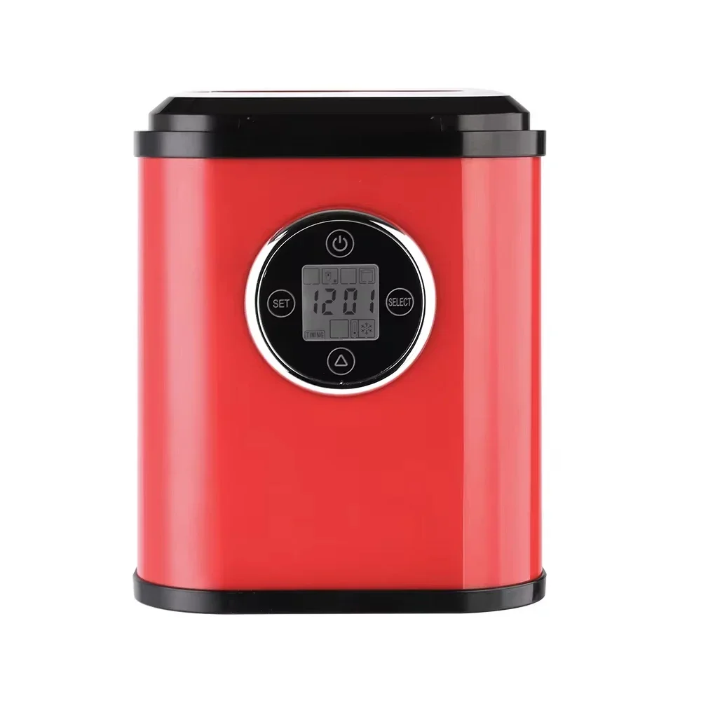 

For Household Mini 150W Power Countertop Portable Ice Maker with Digital Panel