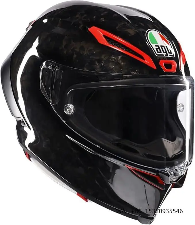 NUOVO ORIGINALE Casco da Strada Pista GP RR Italia Carbonio Forgiato - XL NUOVO
