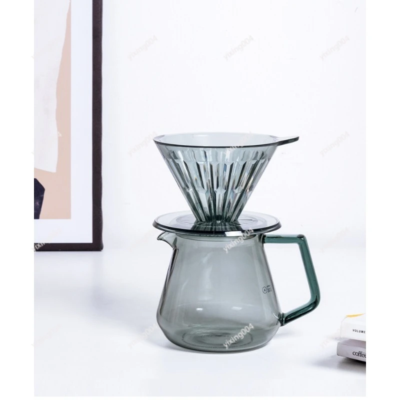 Glass Coffee Sharing Pot 360/600ml for Home Cafe Use