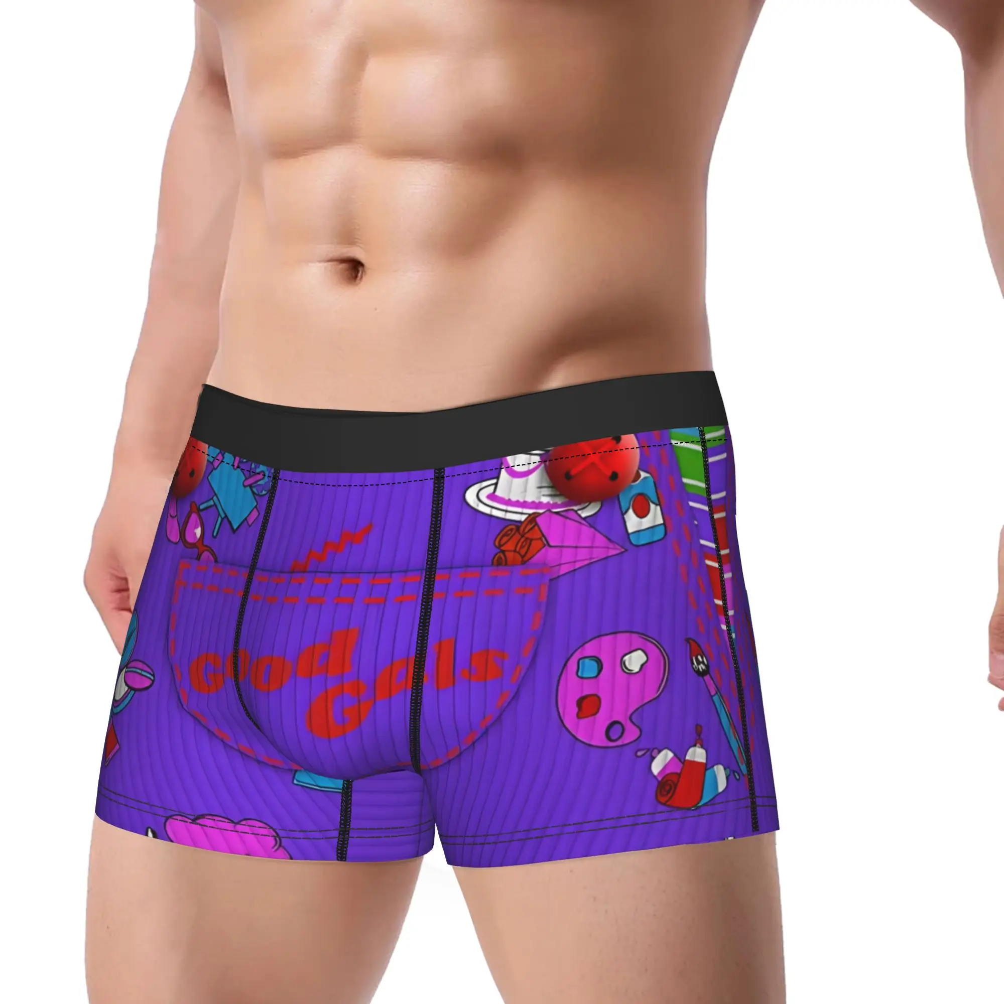 Chucky 9  Underpants Homme Panties Men's Underwear Print Shorts Boxer Briefs