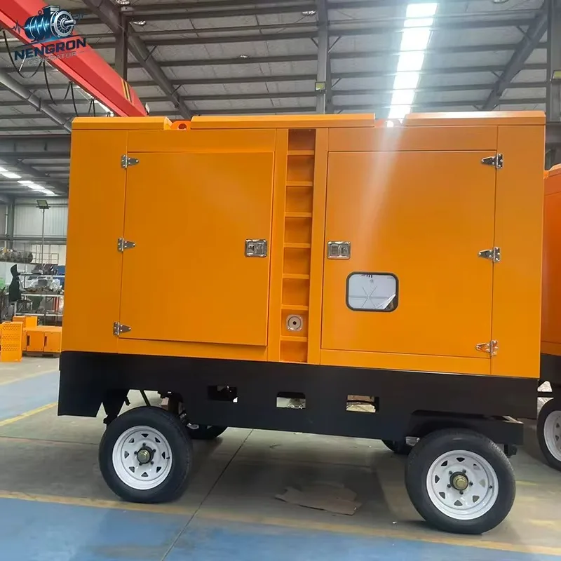 Customized 150kW Natural Gas Biogas Generator 6CTA Leroy-Somer 12V DC Electric Start IP67 Water Cooling Airport Large