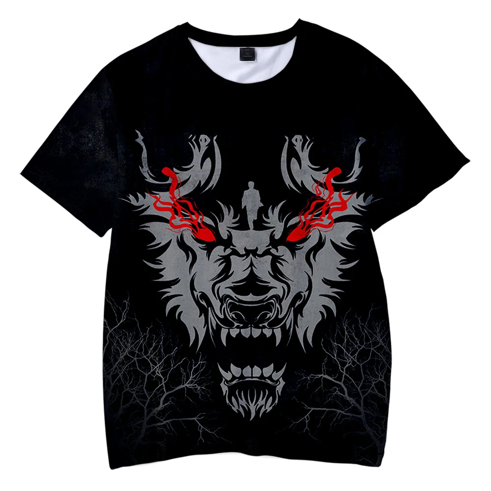 2026 Werewolf By Night Tshirt Unisex Crewneck Short Sleeve Men Women T-shirt Harajuku Streetwear New American Movie 3D Clothes