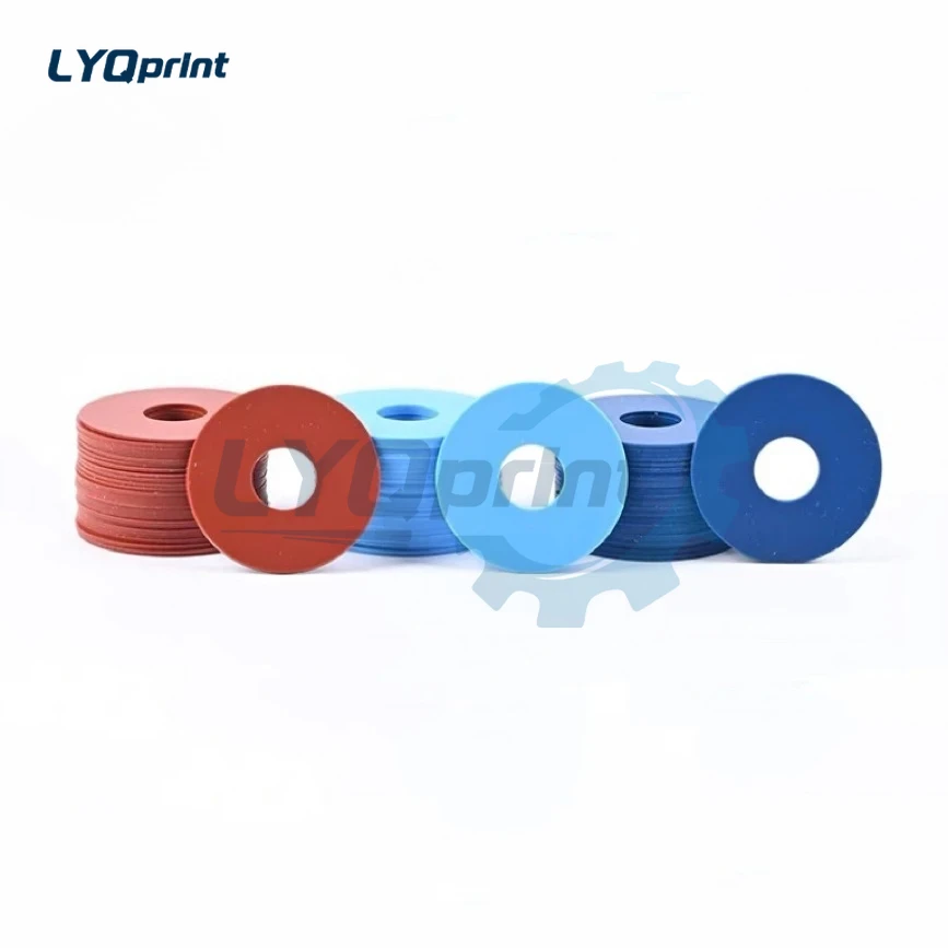 100pcs Rubber Sucker Pads for Komori Roland KBA Heidelberg SM102 SM74 SM52 | Sizes: 32x13x0.5, 35x15x1, 32x15x1, 38x15x1