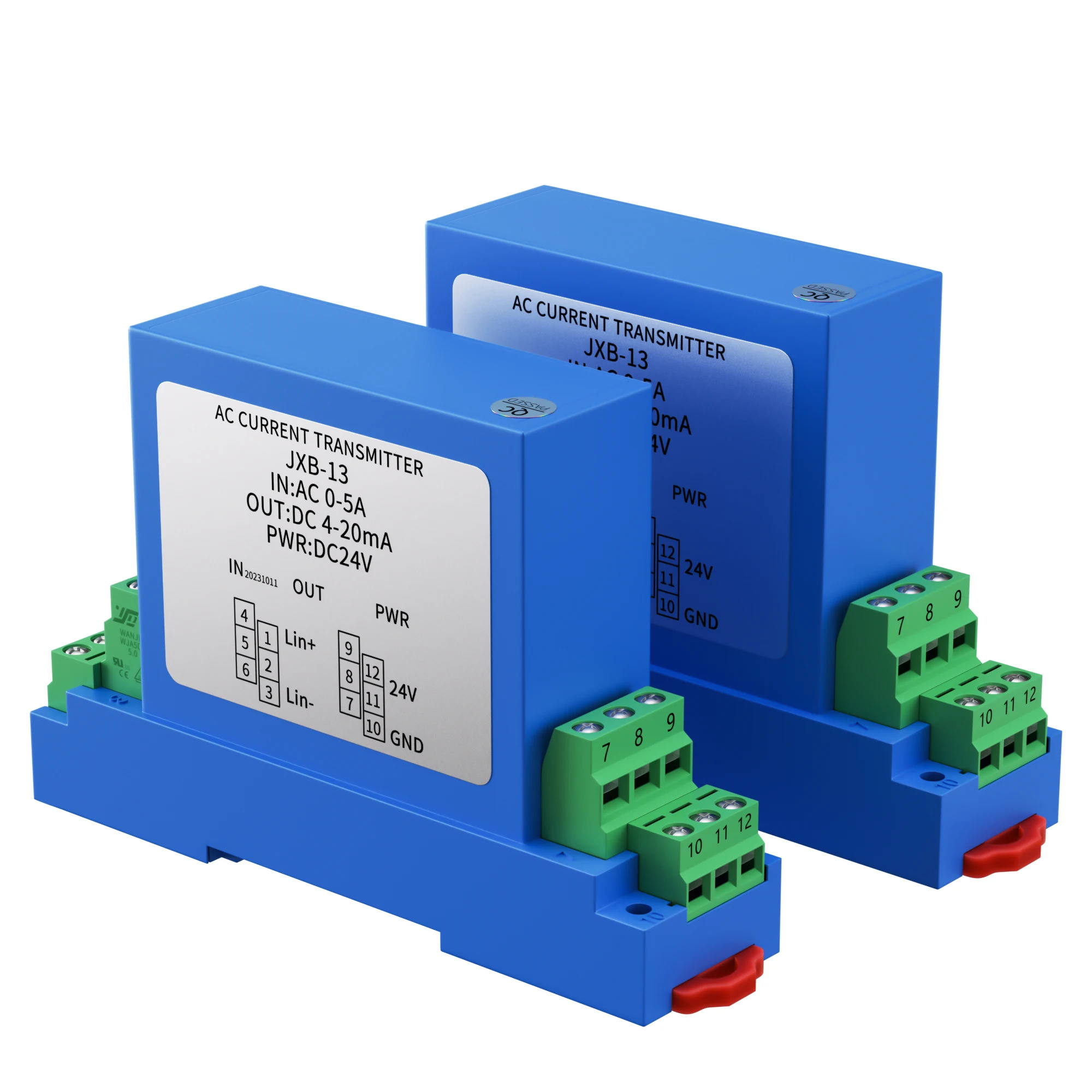 

AC Current Transmitter Module Outputs 4-20mA Perforated Hall 485 0-1000V AC DC Voltage Sensor 0-10V