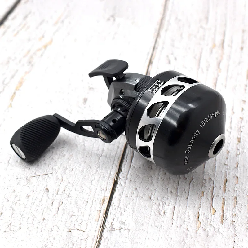 

BL33 High Quality Metal Fishing Reel Closed Fishing Reel Hunting Fishing Slingshot Fishing Reel Bow Fishing Reel