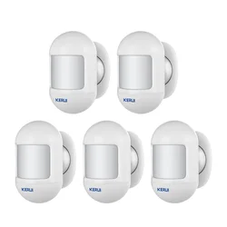 KERUI P831 Motion Sensor Detector Alarm Wireless Mini PIR Infrared with Magnetic Swivel Base for W181 W184 W204 Home Security