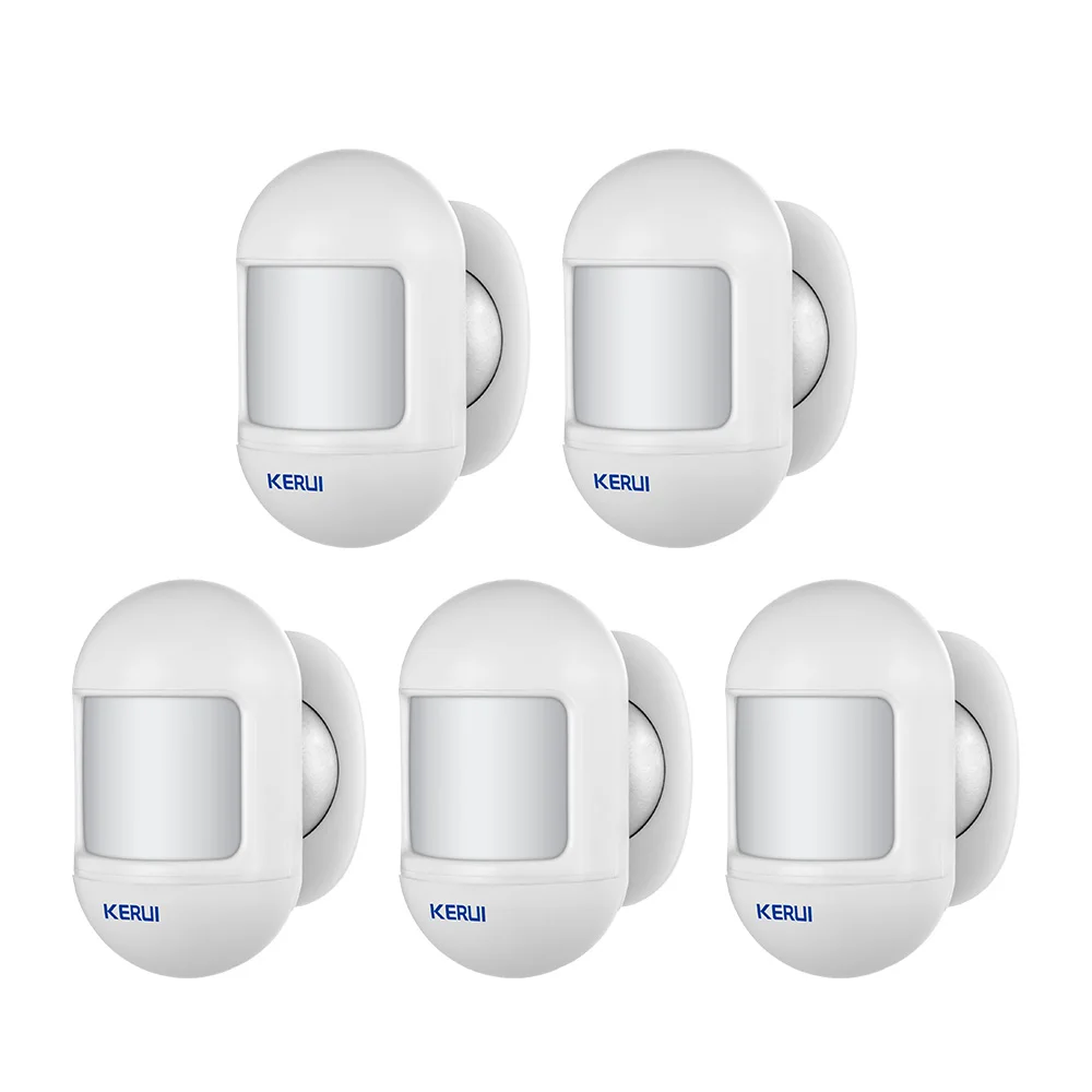 KERUI P831 Motion Sensor Detector Alarm Wireless Mini PIR Infrared with Magnetic Swivel Base for W181 W184 W204 Home Security