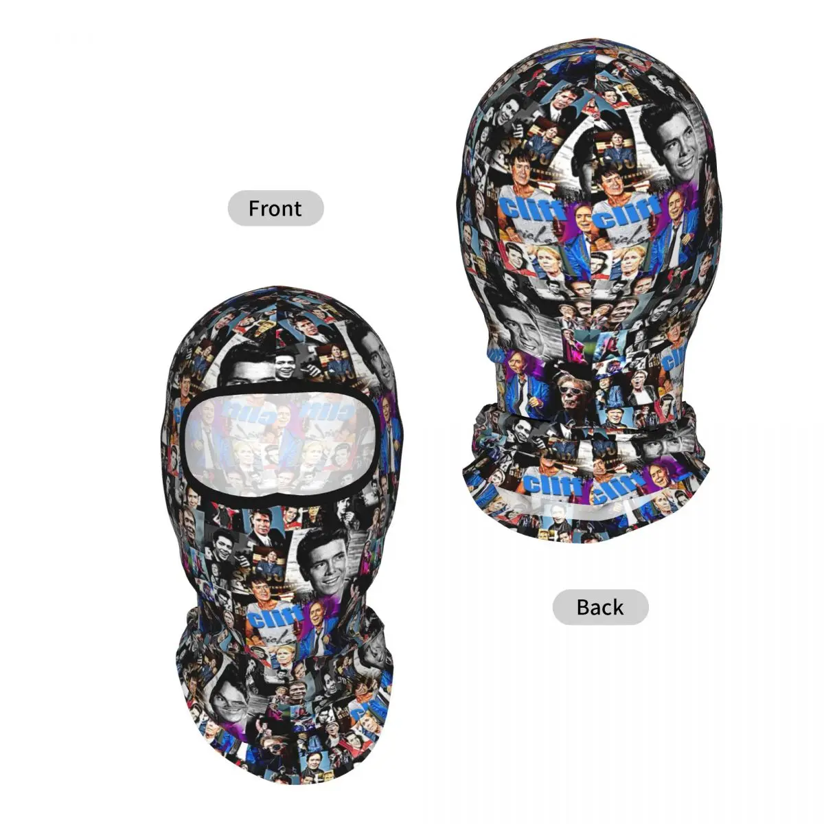 Cliff Richard Breathable Thin Balaclava Full Face Mask Sun Protection Neck Gaiter For Motorcycle Fishing Outdoor