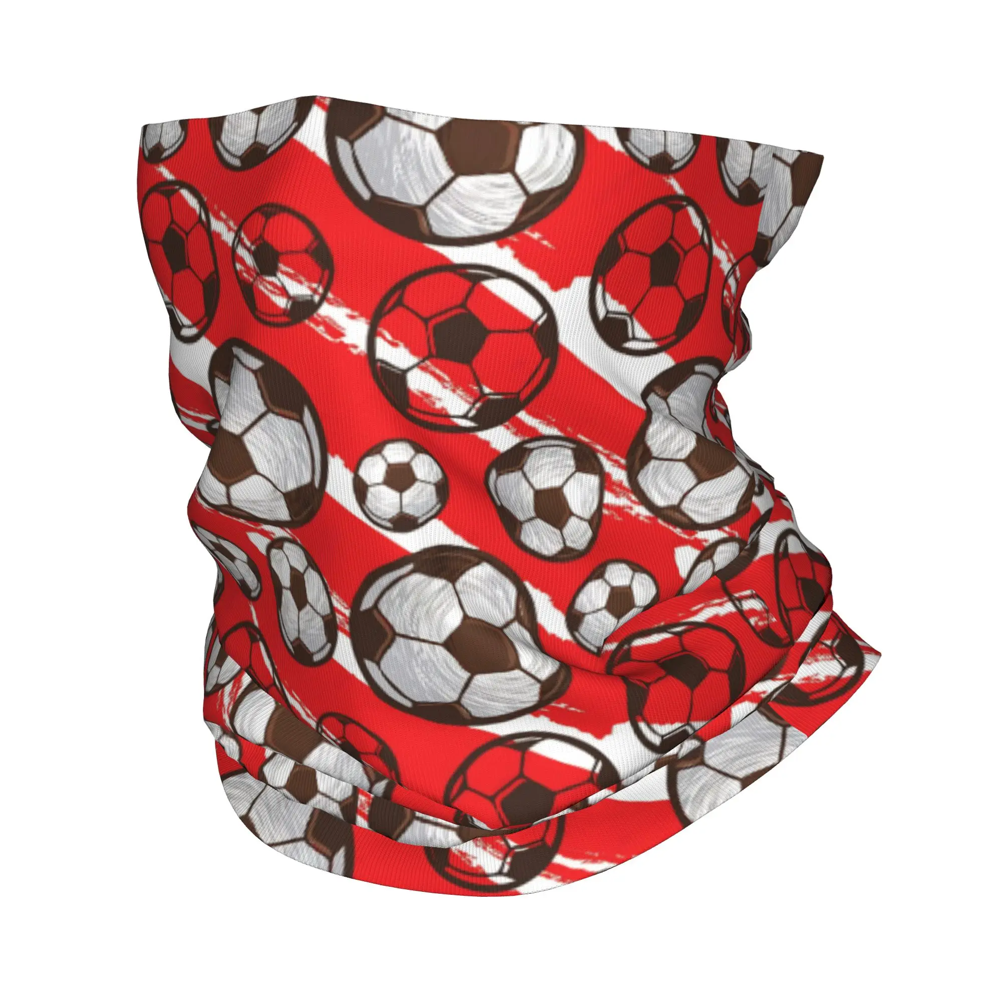 Football Soccer Patten Bandana Neck Gaiter Printed  Face Scarf Multi-use Headband Cycling for Men Women Adult All Season