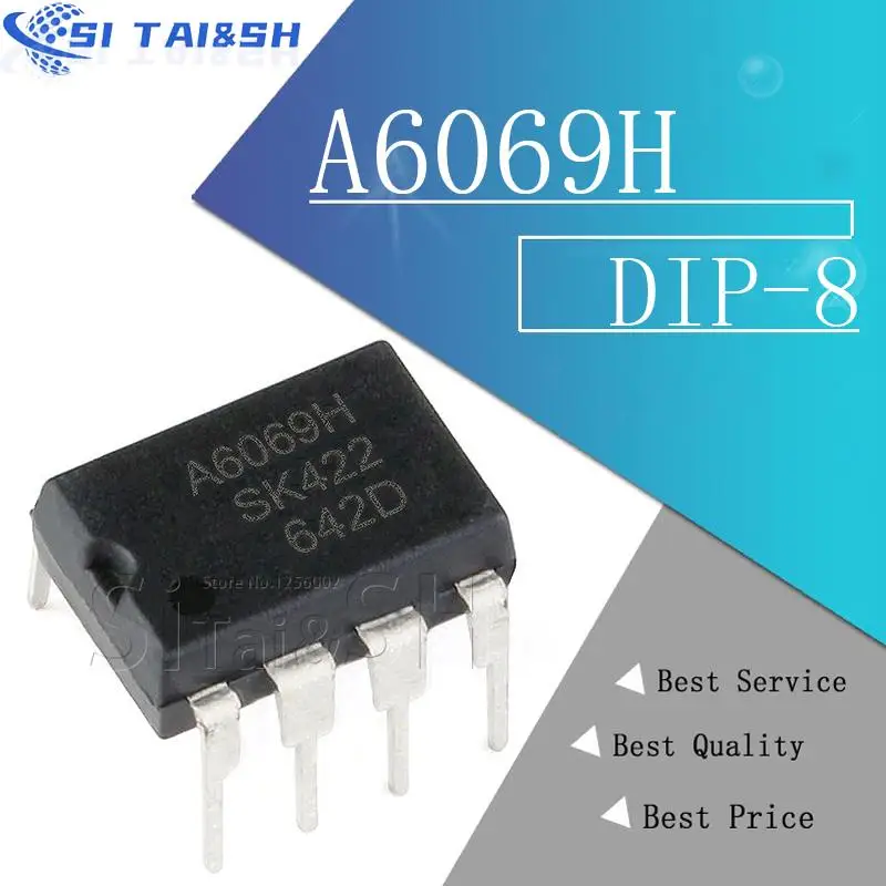5 teile/los STR-A6069H stra6069h a6069h dip-8 lcd management chip ic