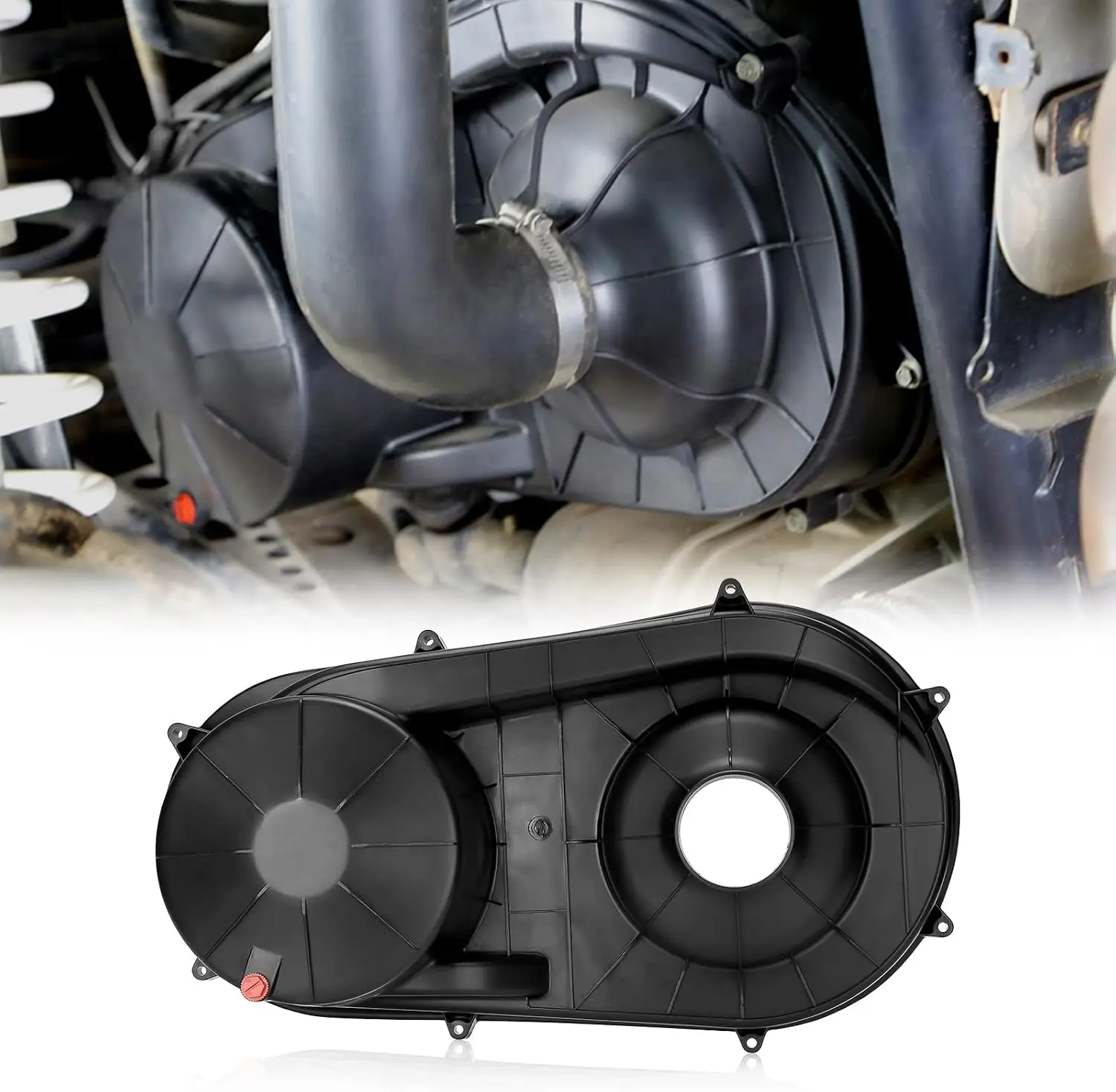2635611 Outer Clutch Cover, CVT Variator Belt Cover for 2015-2023 Polaris RZR XP 1000/900 S, General