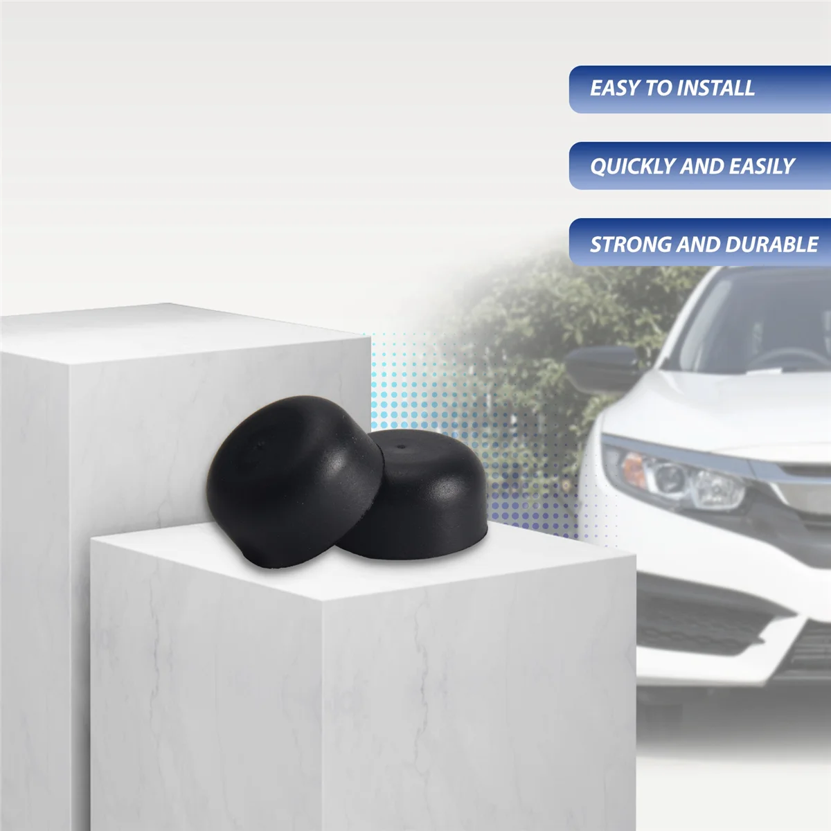 2 Stuks Ruitenwisser Voorkant Ruitenwisser Arm Moer Cover Bout Voor Accord Fit Jazz Odyssey Piloot 91611sdaa00
