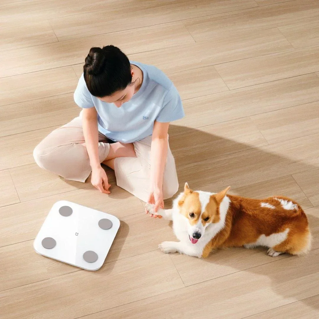 XIAOMI Body Fat Scale S400 Mijia Smart Home Body Composition Scale 150KG Bluetooth 5.0 LED Display Dual Frequency Measurement