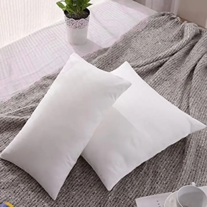 White Throw Pillow Insert 30x50cm 35x55cm 45x45cm 50x50cm Decorative Rectangle Throw Pillow Insert Premium Fluffy Pillow Forms