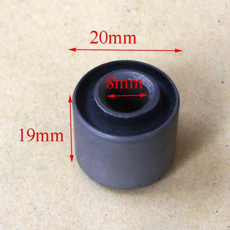 شجيرات محور عجلة الدراجة النارية لهوندا Wuyang Sundiro WH100 GCC Lead100 NH100 SDH100 SCR100 إطار سكوتر جلبة مخمدات الصدمات #5