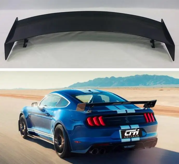 High Quality CARBON FIBER REAR WING TRUNK LIP SPOILER FOR FORD MUSTANG 2015 2016 2017 2018 2019 2020 GT500