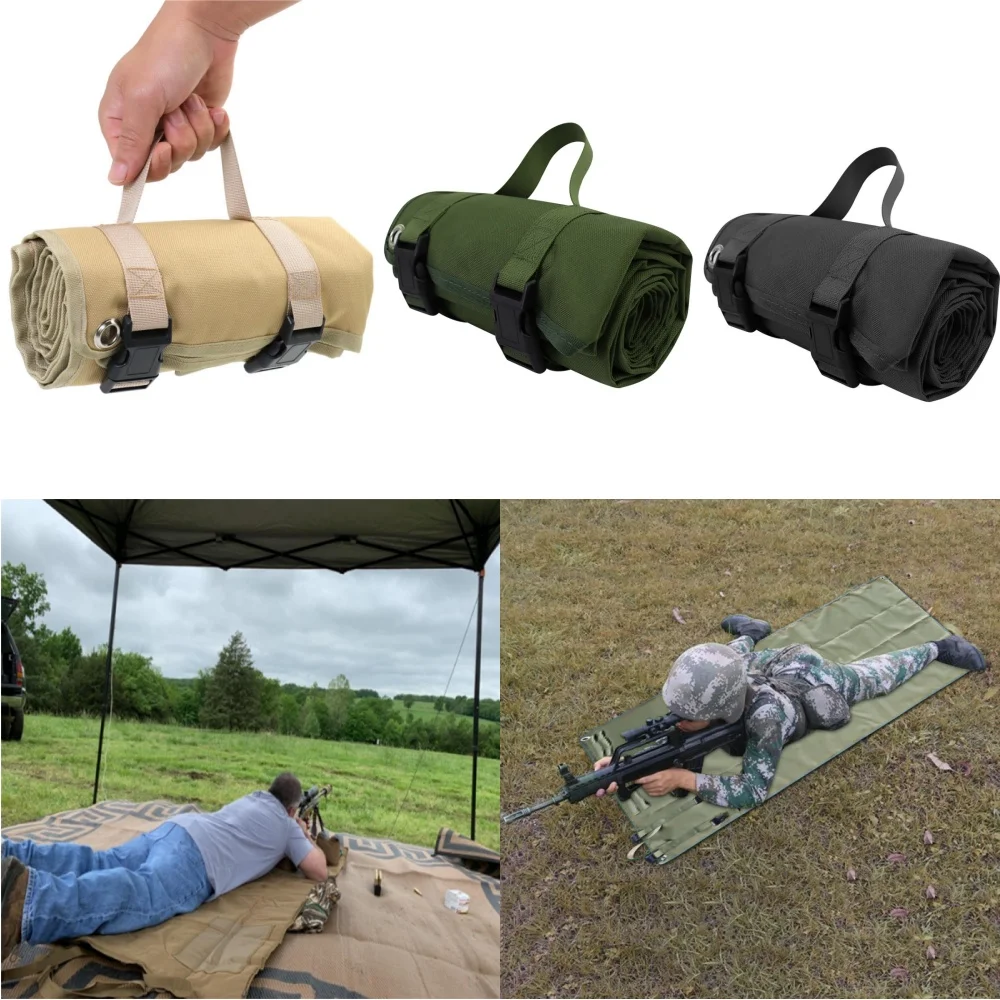 

Outdoor Camouflage Floor Mats for Men and Women Tactical Single Waterproof Shooting Pads Portable Training Outdoor Camping Mats