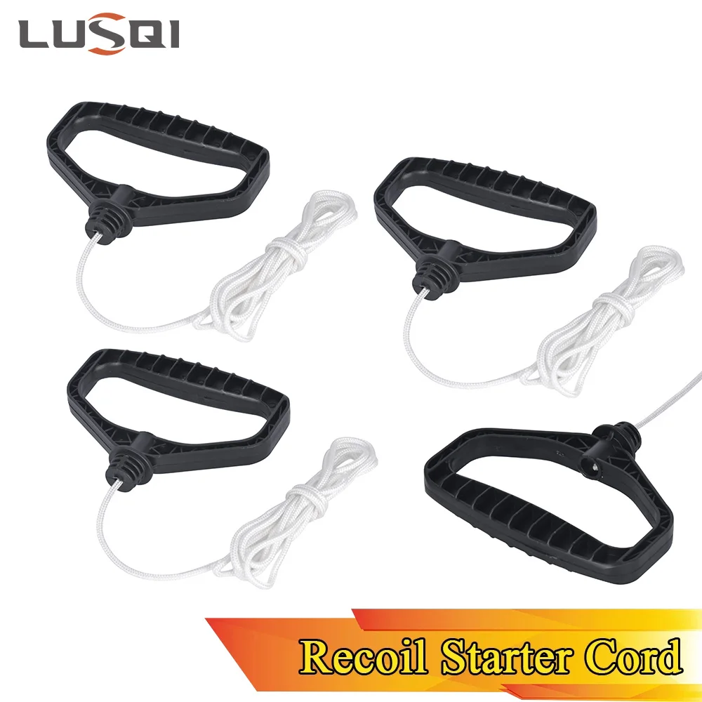 LUSQI 1/2/3 PCS 1.2m Replacing Pull Cord On Snowplow 168F Recoil Starter Handle For Honda GX160 GX200