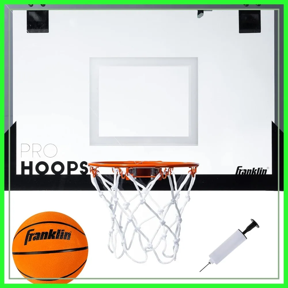 Mini-Basketballkorb-Set - Über-Tür-Basketballkorb für Innenräume mit Ball, Perfekt für Schlafzimmer & Büro