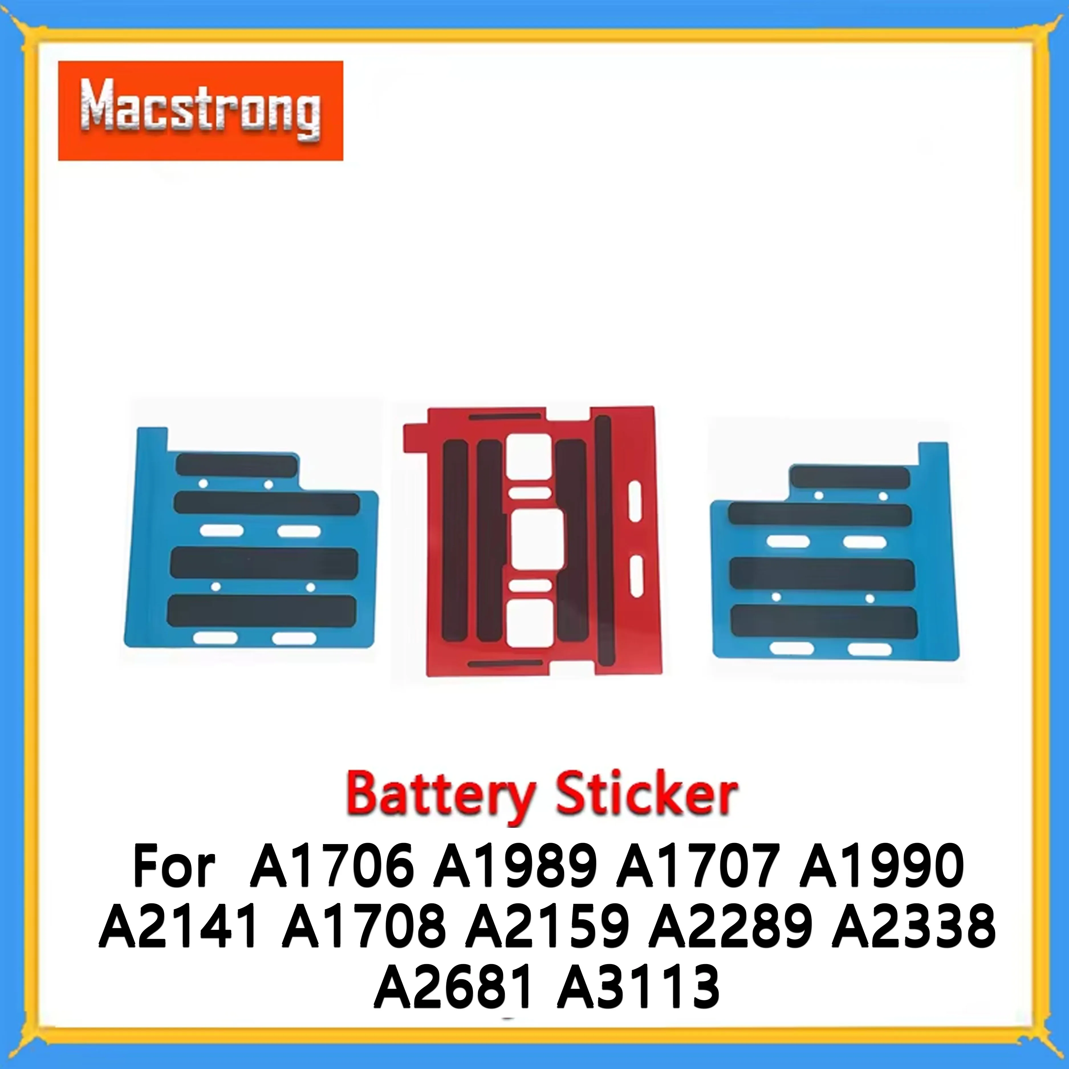 

Клейкая лента-наклейка для аккумулятора MacBook Air Retina Pro A1706 A1989 A1707 A1990 A2141 A1708 A2159 A2289 A2338 A2681 A3113