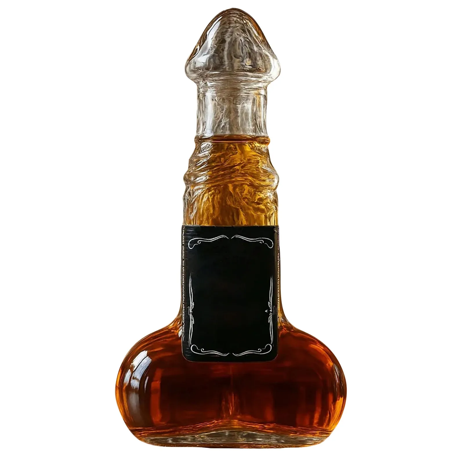 Creative Decanter Glass Interesting Wine Juice Glass Cup Whisky Champagne Brandy Funny Cocktail Mug for Bar KTV and Night Show
