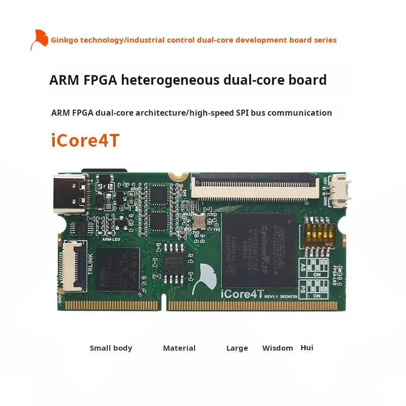 Chipboard Ginkgo Icore4t Arm Fpga Dual-core Development Board, Stm32 Development Board, Fpga Development Board