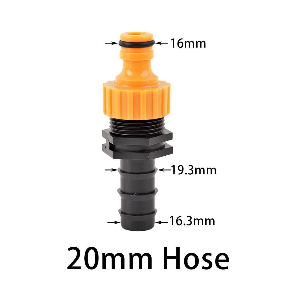 Pe Tube Joint For 16/20/25mm Barbed Fittings Connectors 1/2