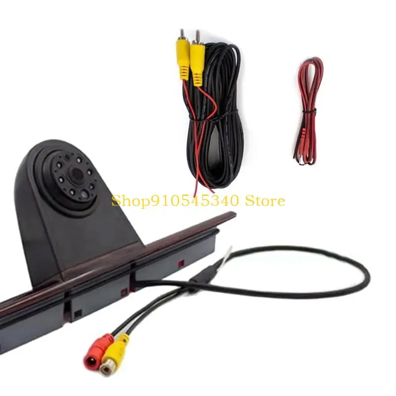 

U2JA Replacement 3Rd Brake Light Reversing Camera Waterproof Night Third Brake Light Backup Camera for Sprinter