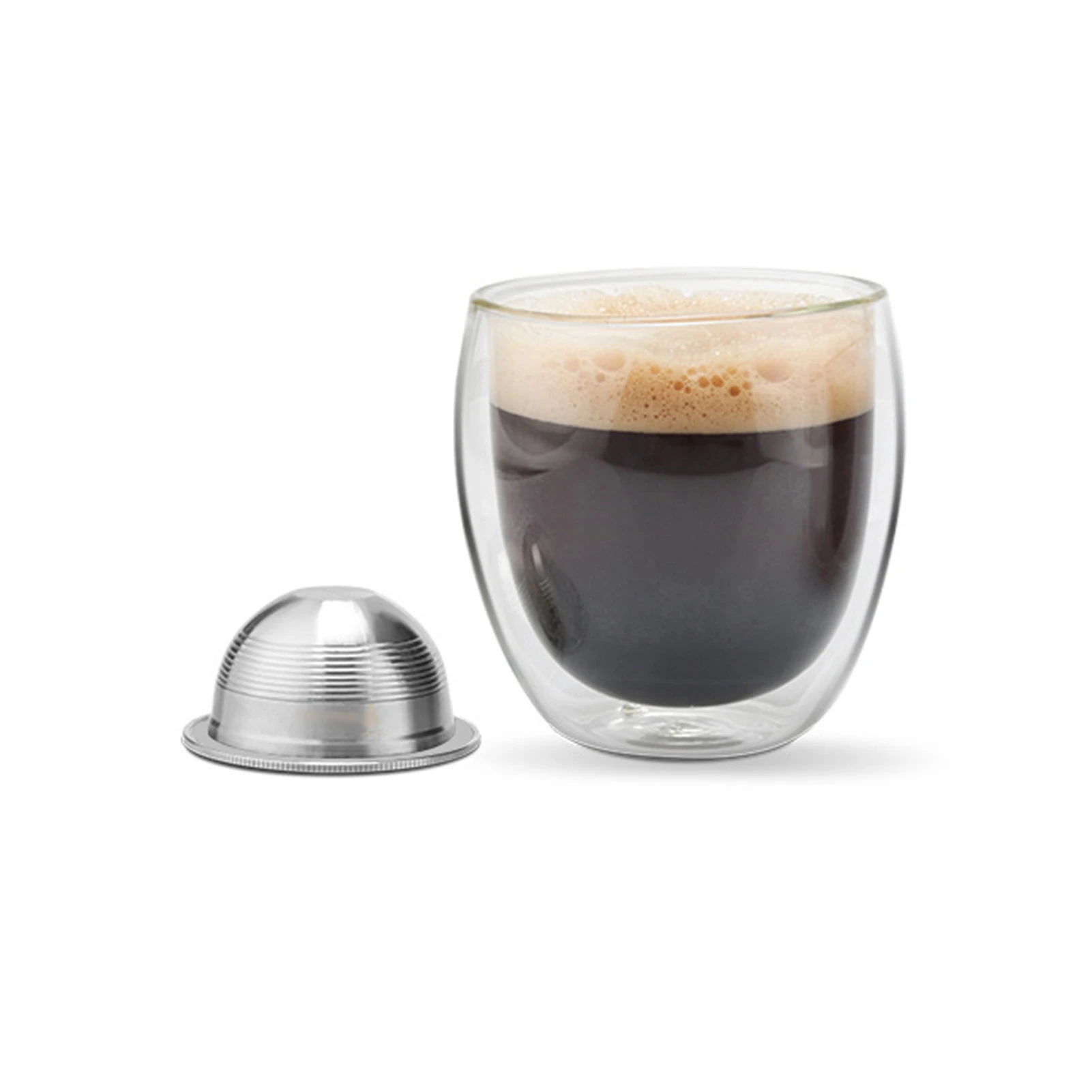 Stainless Steel Fillable Coffee Capsules Reusable Coffee Capsule for Coffee Machine