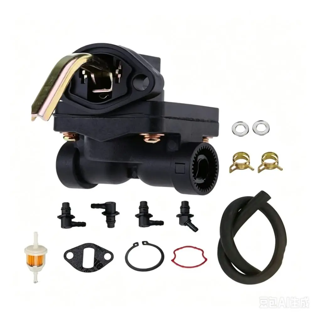 Direct Replacement PVC Lawn Mower Fuel Pump Practical Maintenance Replacement Fuel Pump Durable Fuel Pump Kit Garden Equipment
