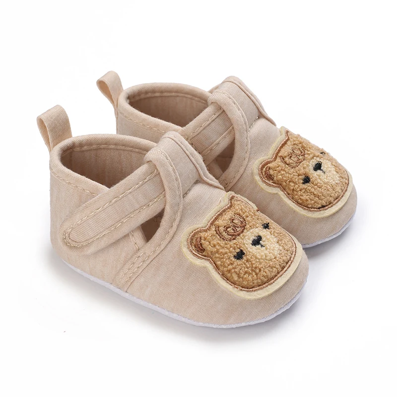 HAIZHIW 0-18M Baby Shoes Newborn Boy Girl First Walker Cute Spring and Autumn Pure Cotton Warm Soft Bottom Fashion Casual Shoes