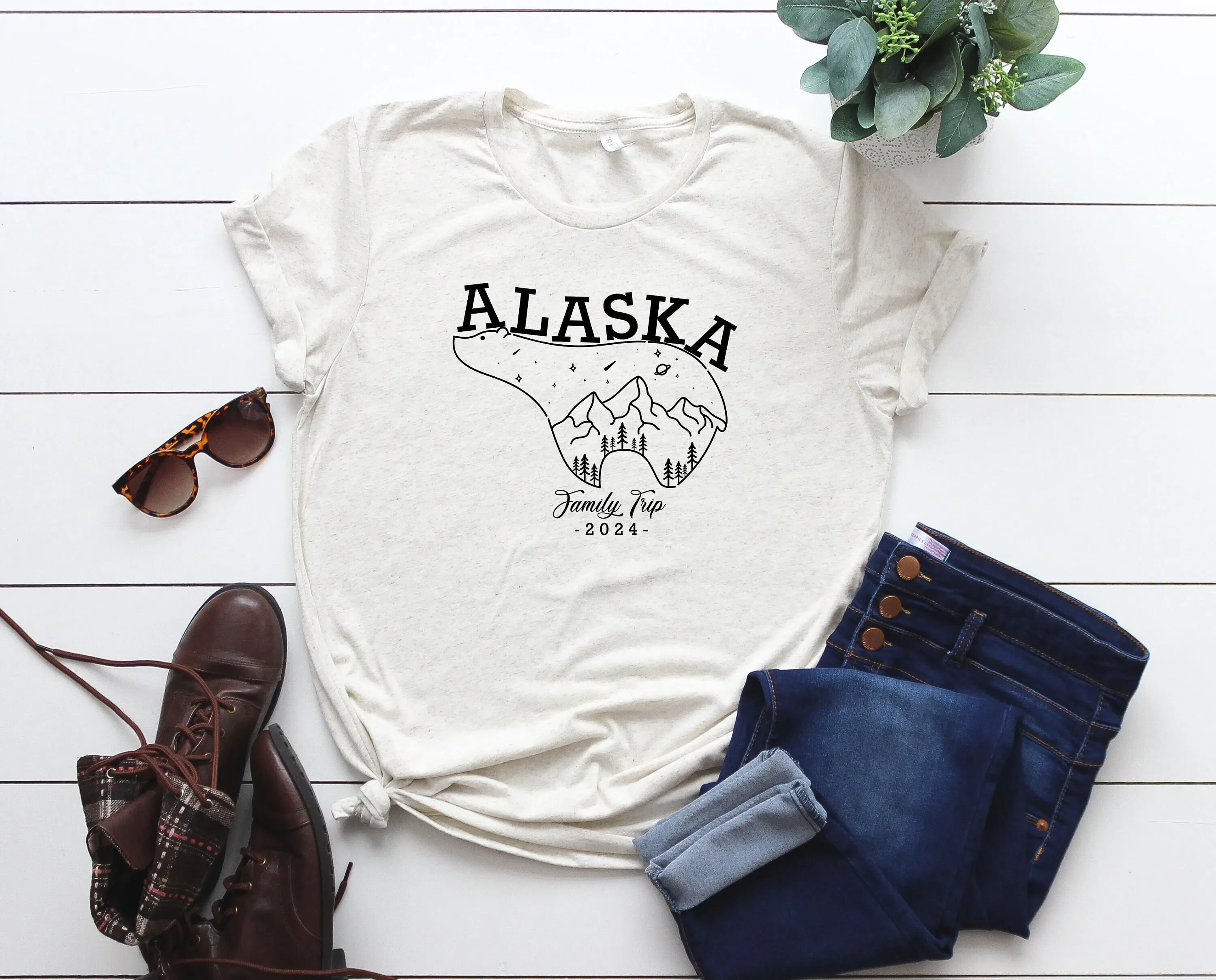 

Alaska Family trip T Shirt Cruise Summer Vacation Custom